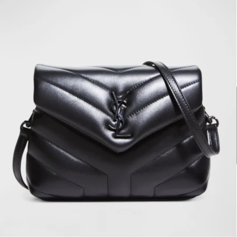 YSL Monogram leather crossbody bag
